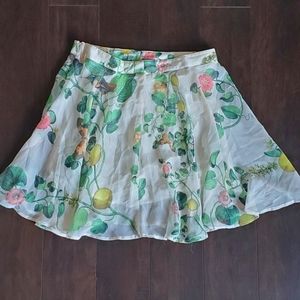 Rhythm Flowy Floral Womens Skirt